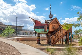 Pirate-themed playground